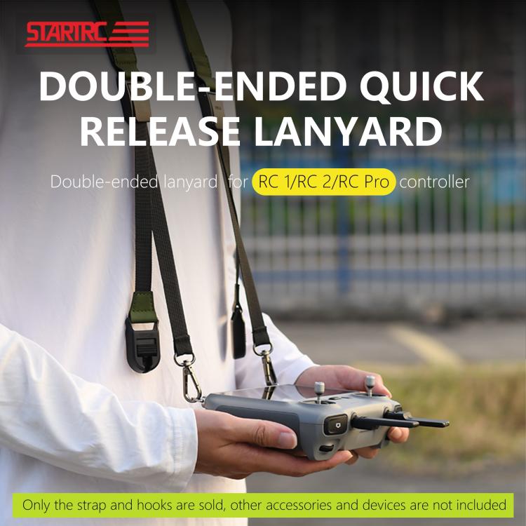 For DJI RC / RC 2 / RC Pro STARTRC QuickLink Double-Ended Neck Strap For DJI RC / RC 2 / RC Pro STARTRC QuickLink Double-Ended Neck Strap